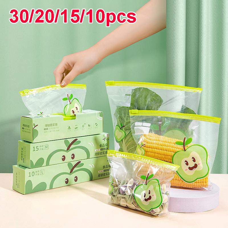 Ziploc Food Storage - Herbruikbare zak met ritssluiting Transparante opbergzak