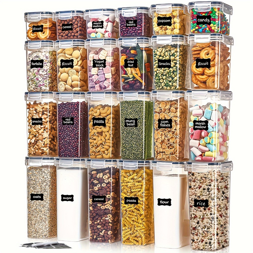 Food Storage Meals - 24 Stuks Voedsel Opslag Containers 12