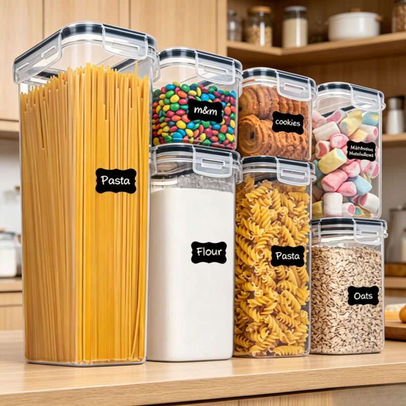 Food Storage Jar Set - 7-delige set voor het bewaren van