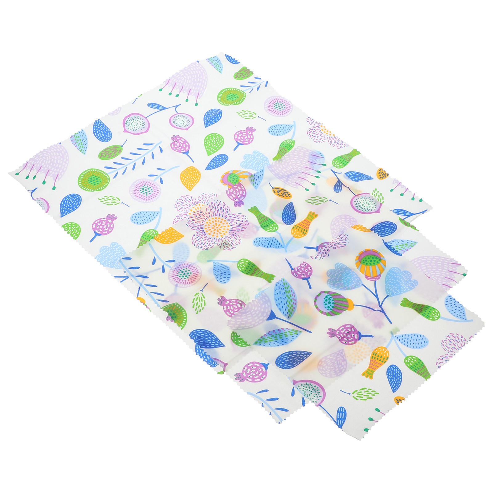 Beeswax Food Wrap - 3-delige set herbruikbare bijenwasdoeken voor voedsel,