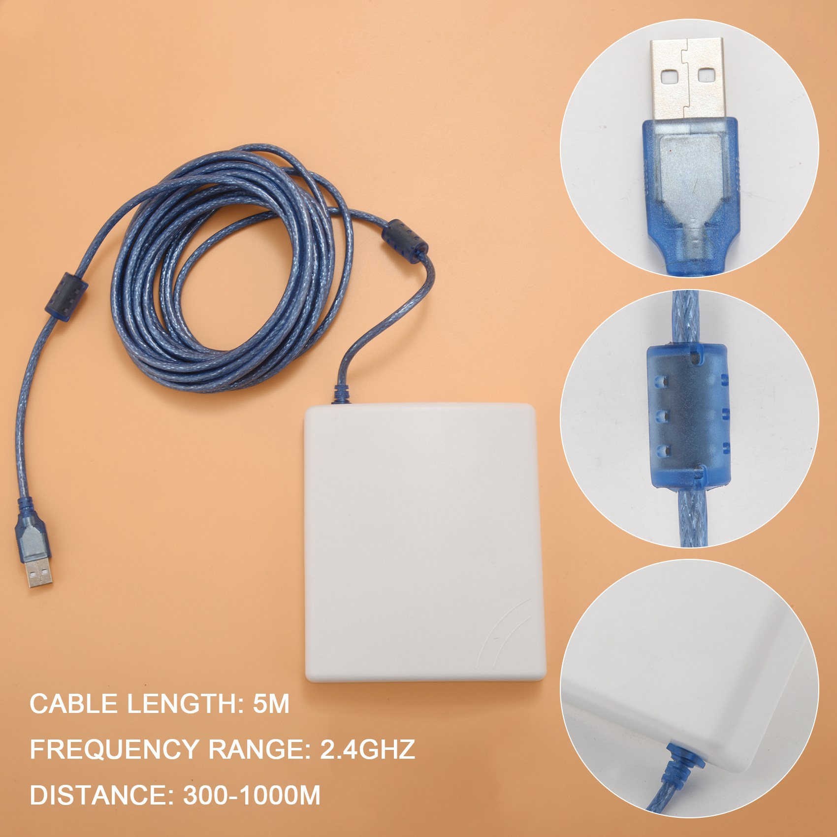 Food Storage The Range - A04R-150Mbps High Gain 14DBi Antenne 5M