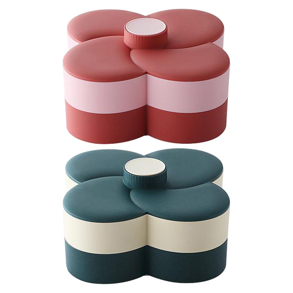 Food Storage Management - Bloemendesign snoepbakjes met deksel, vochtbestendig, opbergbaar,