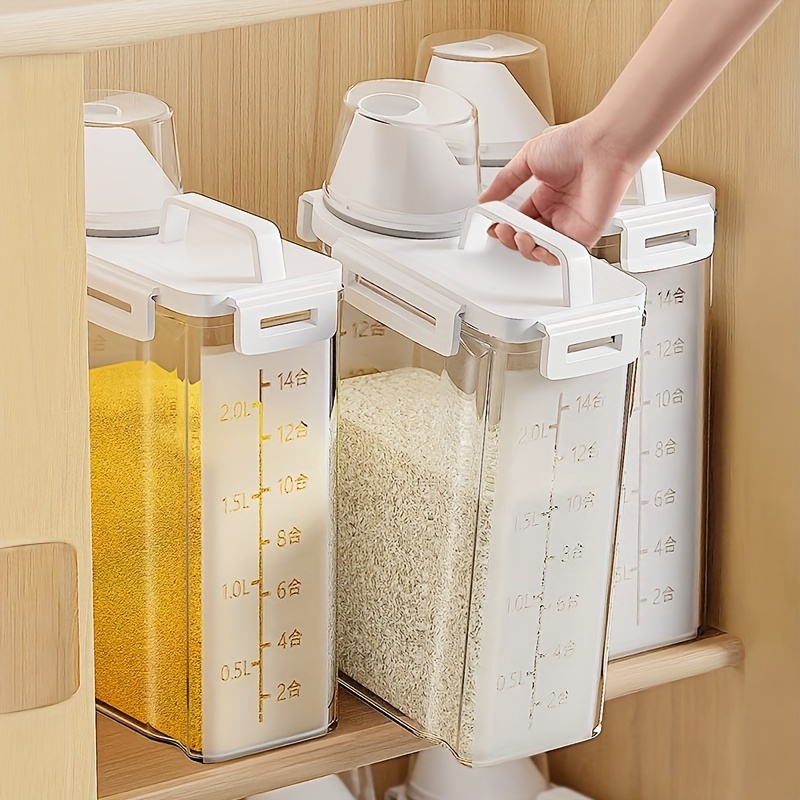 Food Storage Jar Set - 1pc opslagcontainer, huishoudelijk insectenbestendig en vochtbestendig