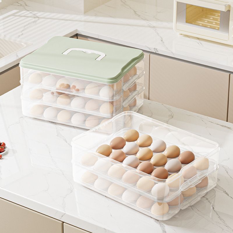 Food Storage Kitchen - Eieren opbergdoos koelkast specifieke voedselveilige bewaardoos