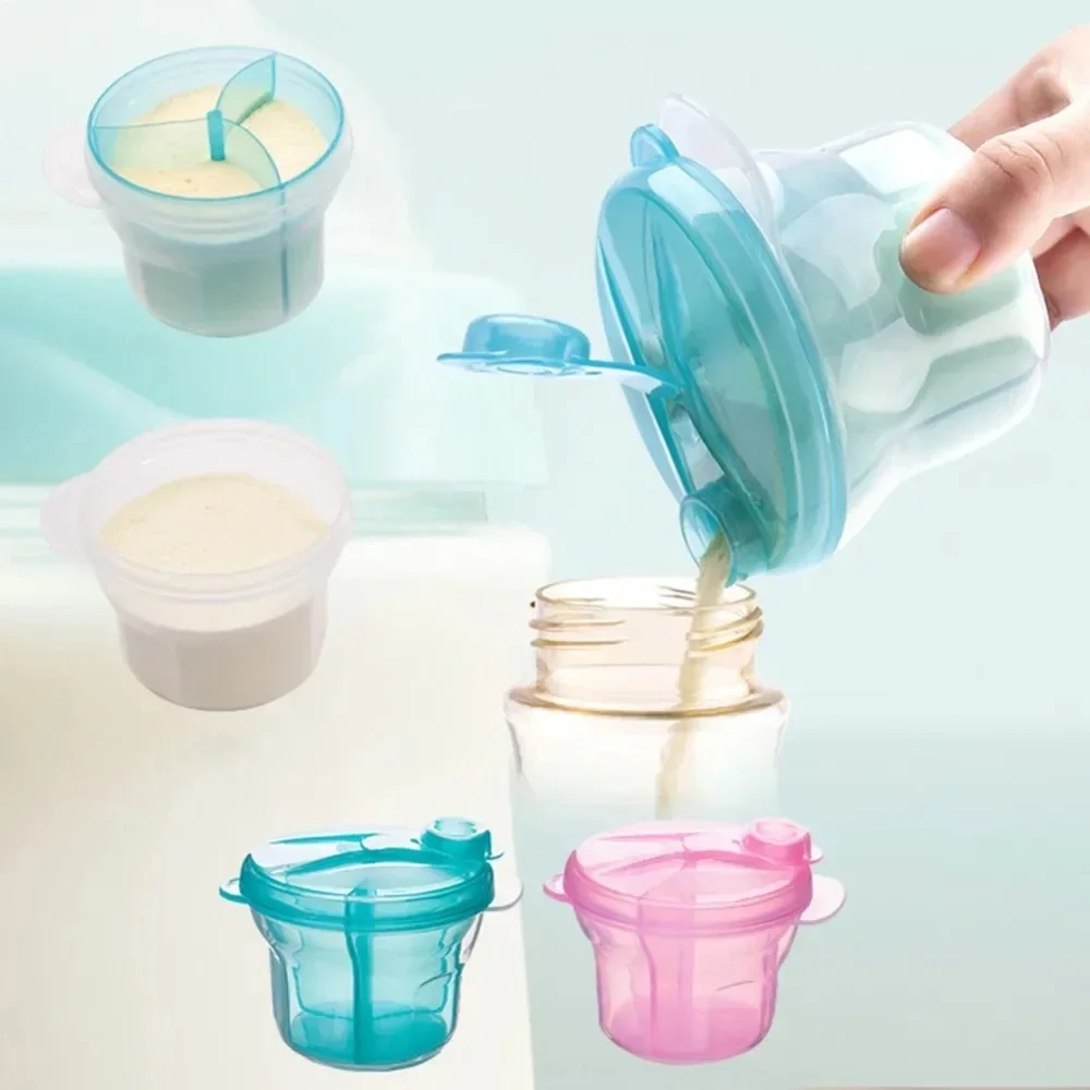 Food Storage 1 Year - Draagbare formule-dispenser met 3 rasters voor