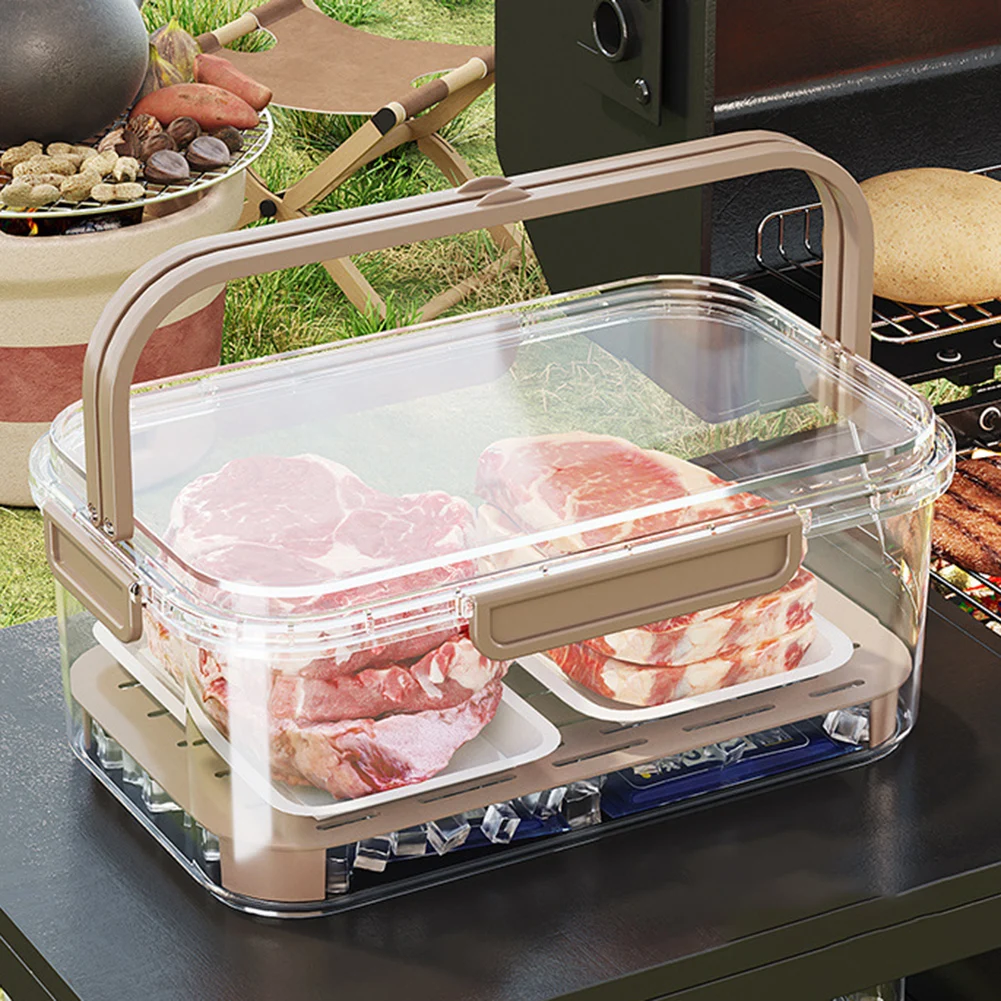 Food Storage Cabinet - Draagbare voedselopslagcontainer Luchtdichte frisheidsdoos met grote