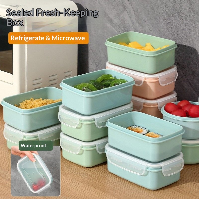 Food Storage Meals - Luchtdicht bewaardozen voor voedsel, BPA-vrij, stapelbaar,