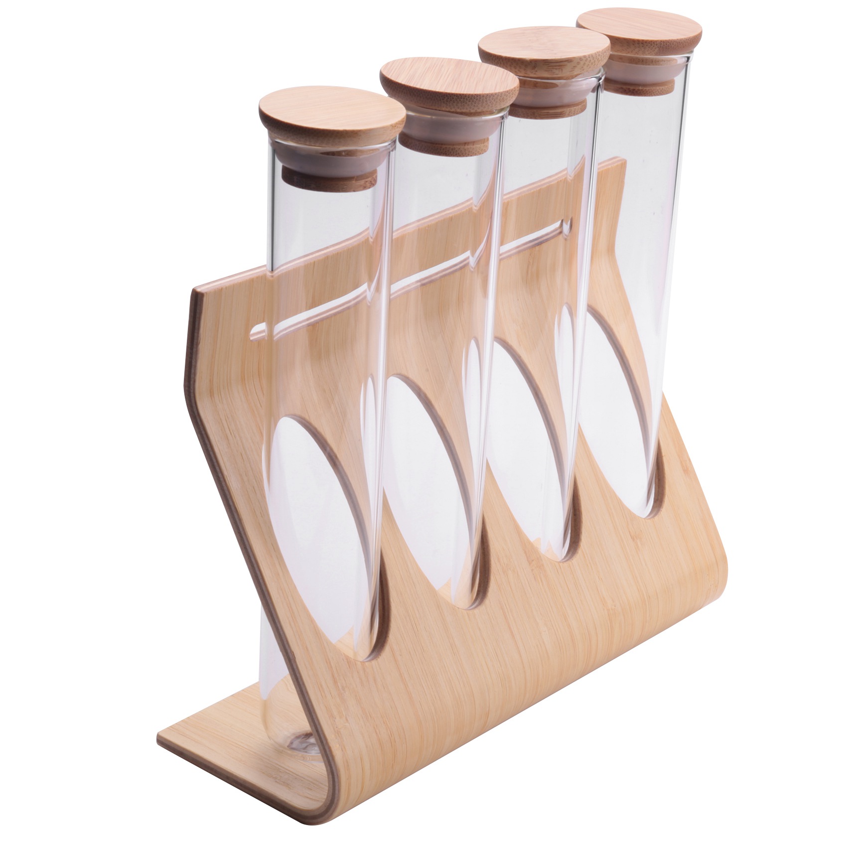 Food Storage Youtube - B52C Houten Koffiebonen Thee Display Rack