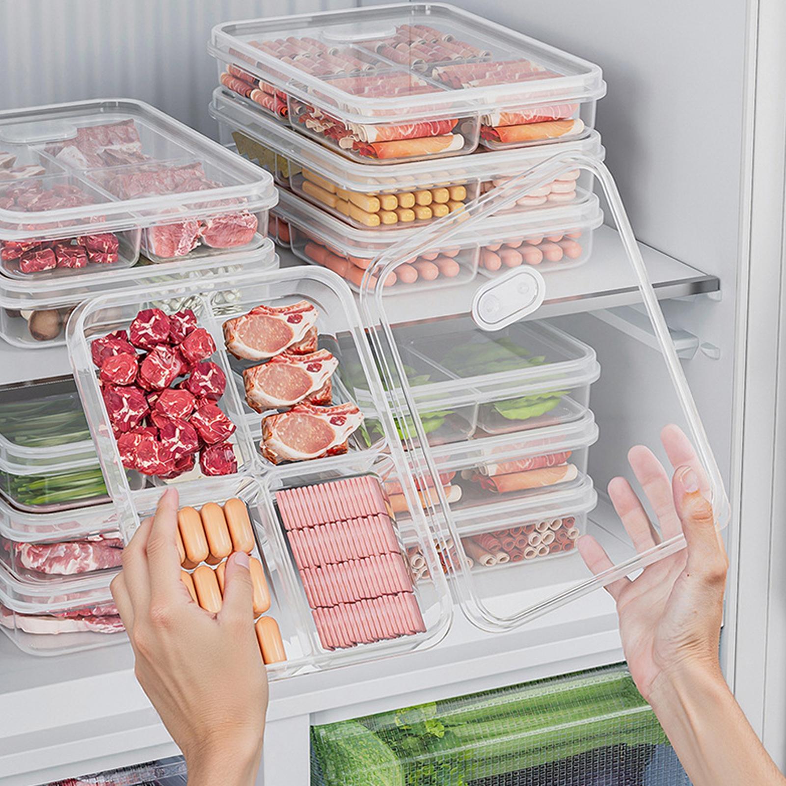 Food Storage Meals - 1PC Koelkast Opbergdoos Vlees Groente Vershouddoos