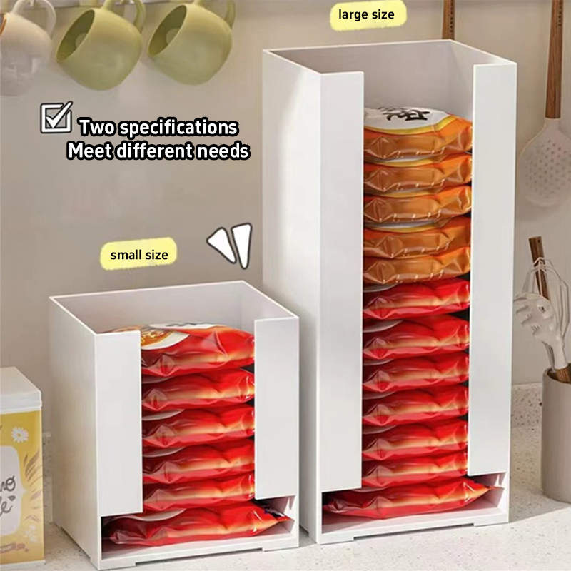 Food Storage Rack For Kitchen - Multifunctionele opbergbox voor instant noodles, keukenorganizer
