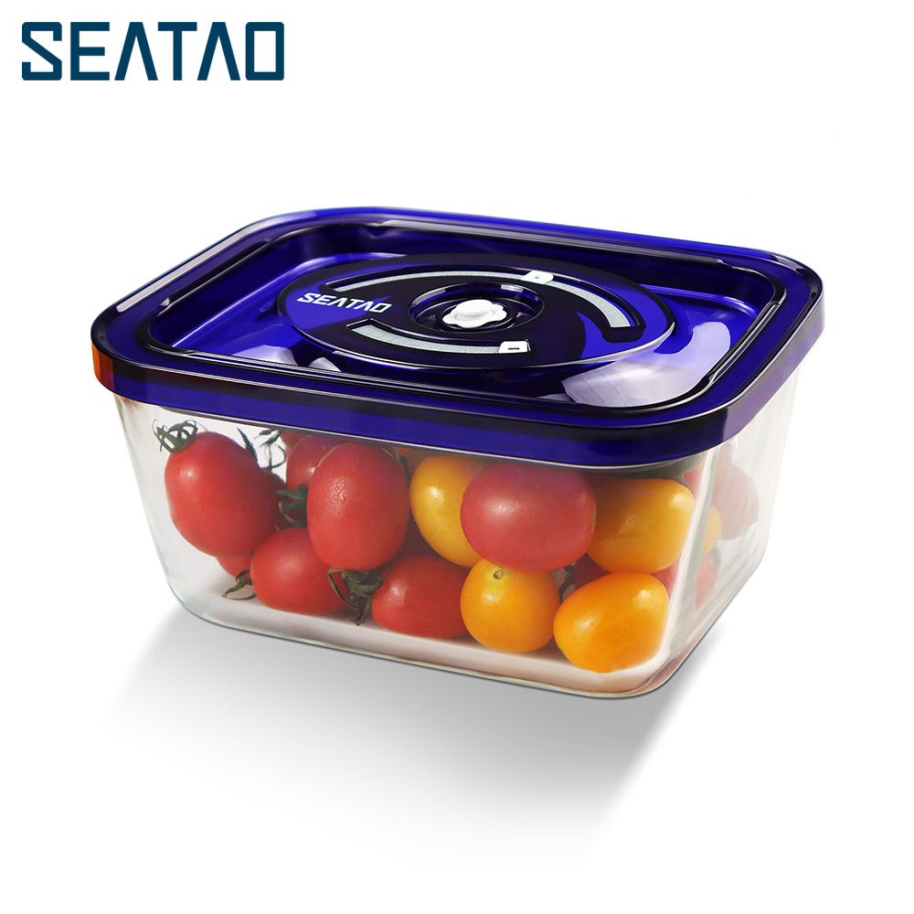Food Storage Prep Containers - Seatao Glas Voedsel Opslag Containers Behouden