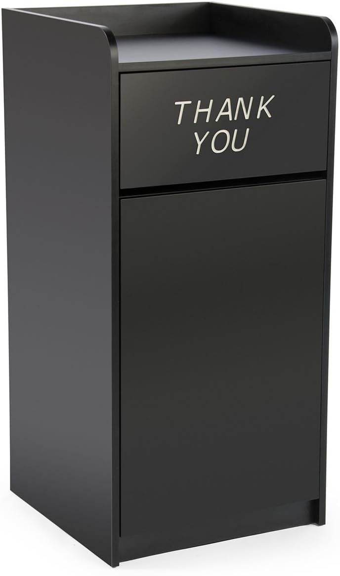 Food Storage Management - 36-gallon commerciële afvalbak, robuuste afvalcontainer voor