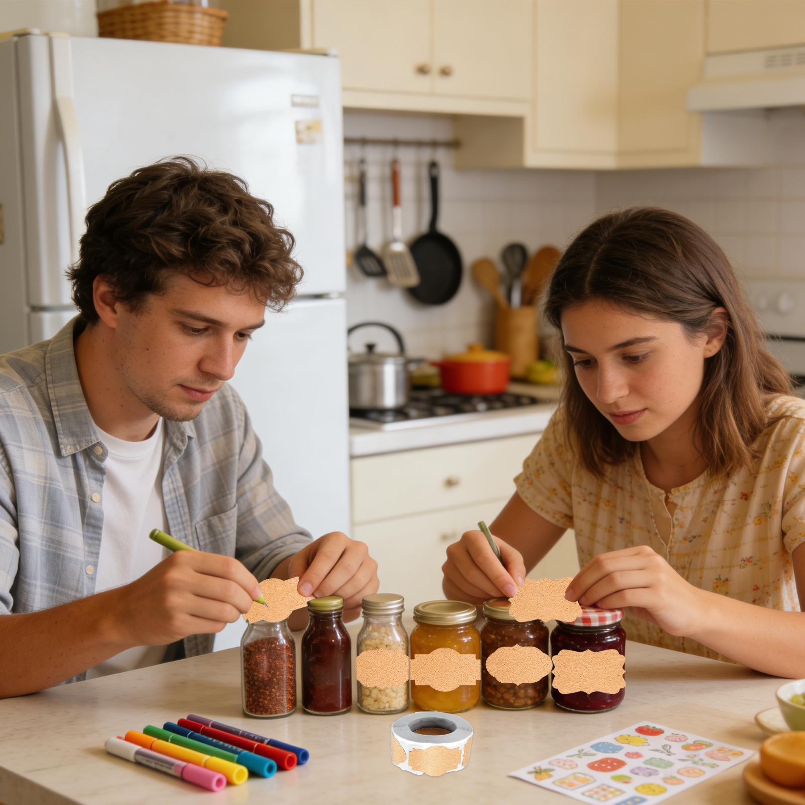 Ambachtelijke etiketten 300-de - Food Storage Jar Labels recensie en prijs