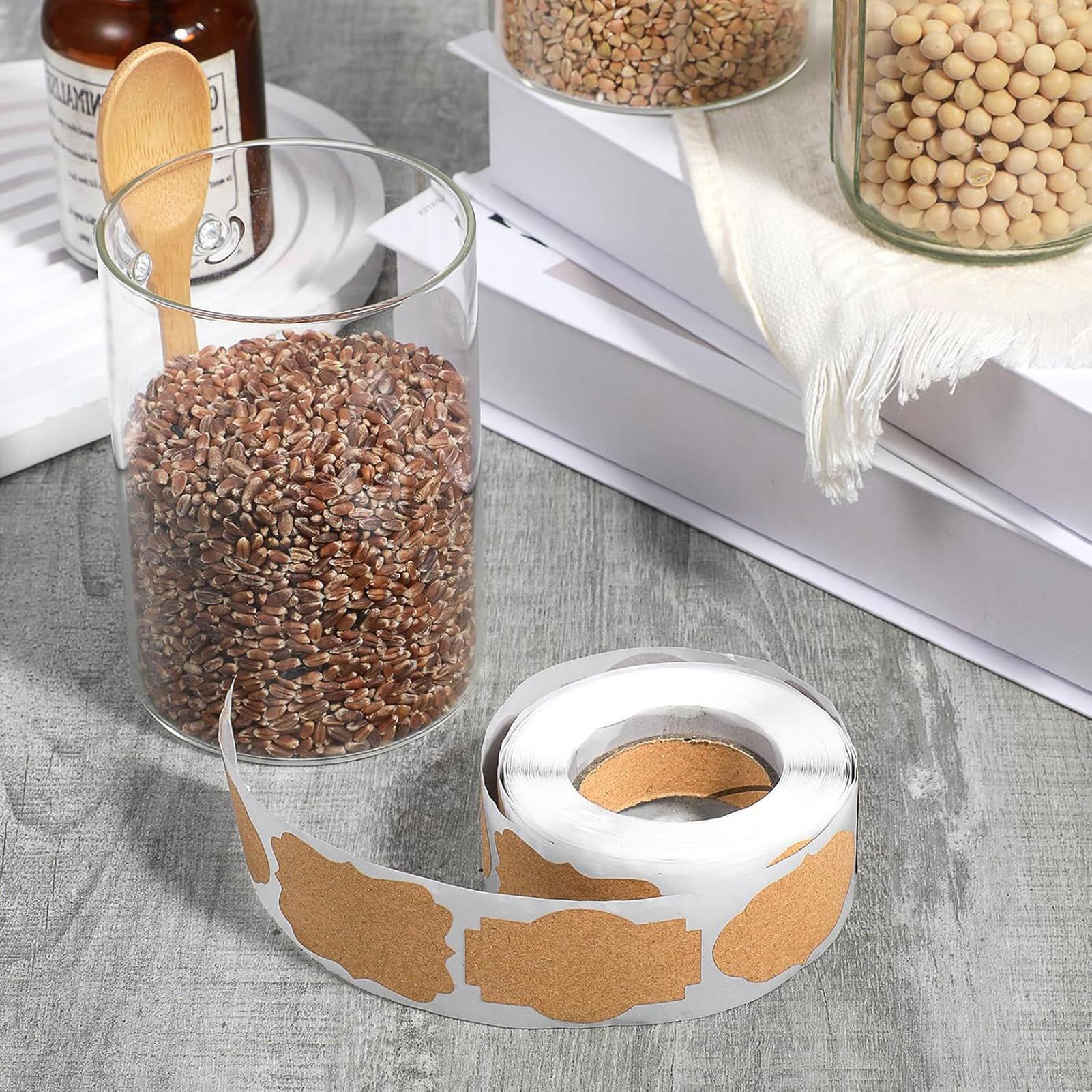 Ambachtelijke etiketten 300-de - Food Storage Jar Labels recensie en prijs