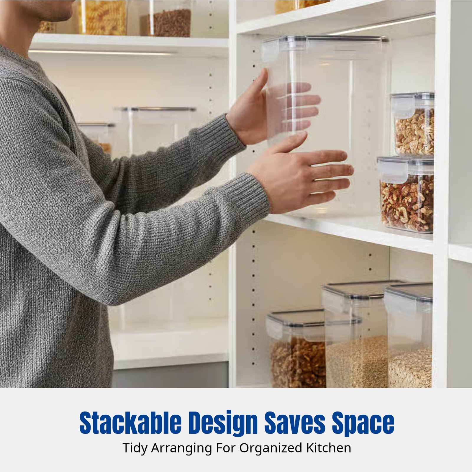 Luchtdicht bewaardozen set, gr - Food Storage Kitchen recensie en prijs
