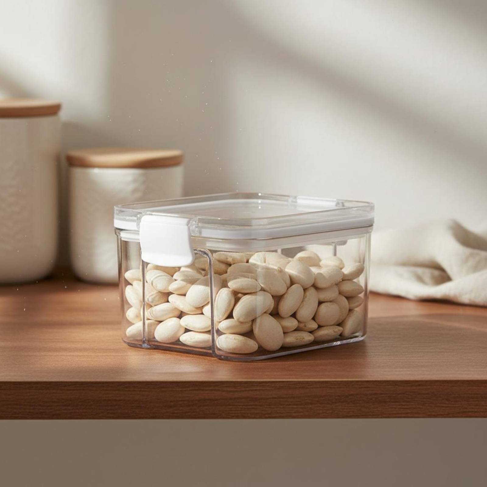 Luchtdichte voedselbewaarconta - Food Storage Jars Plastic recensie en prijs