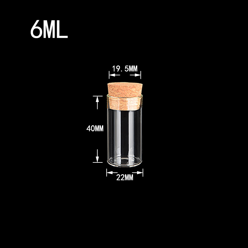 22*40mm 6ml Lege Glas Transpar - Food Storage Youtube recensie en prijs