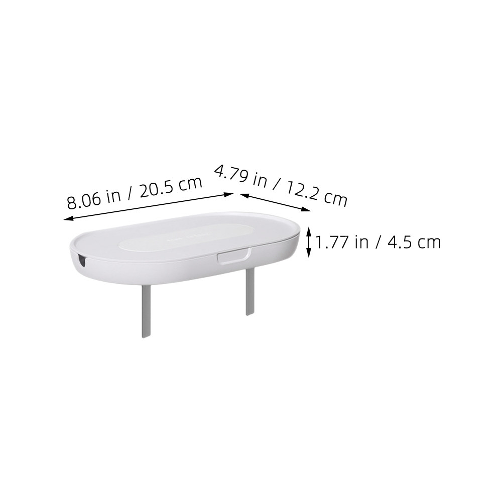 Wandcontactdoosrek Afneembaar  - Food Storage Management recensie en prijs