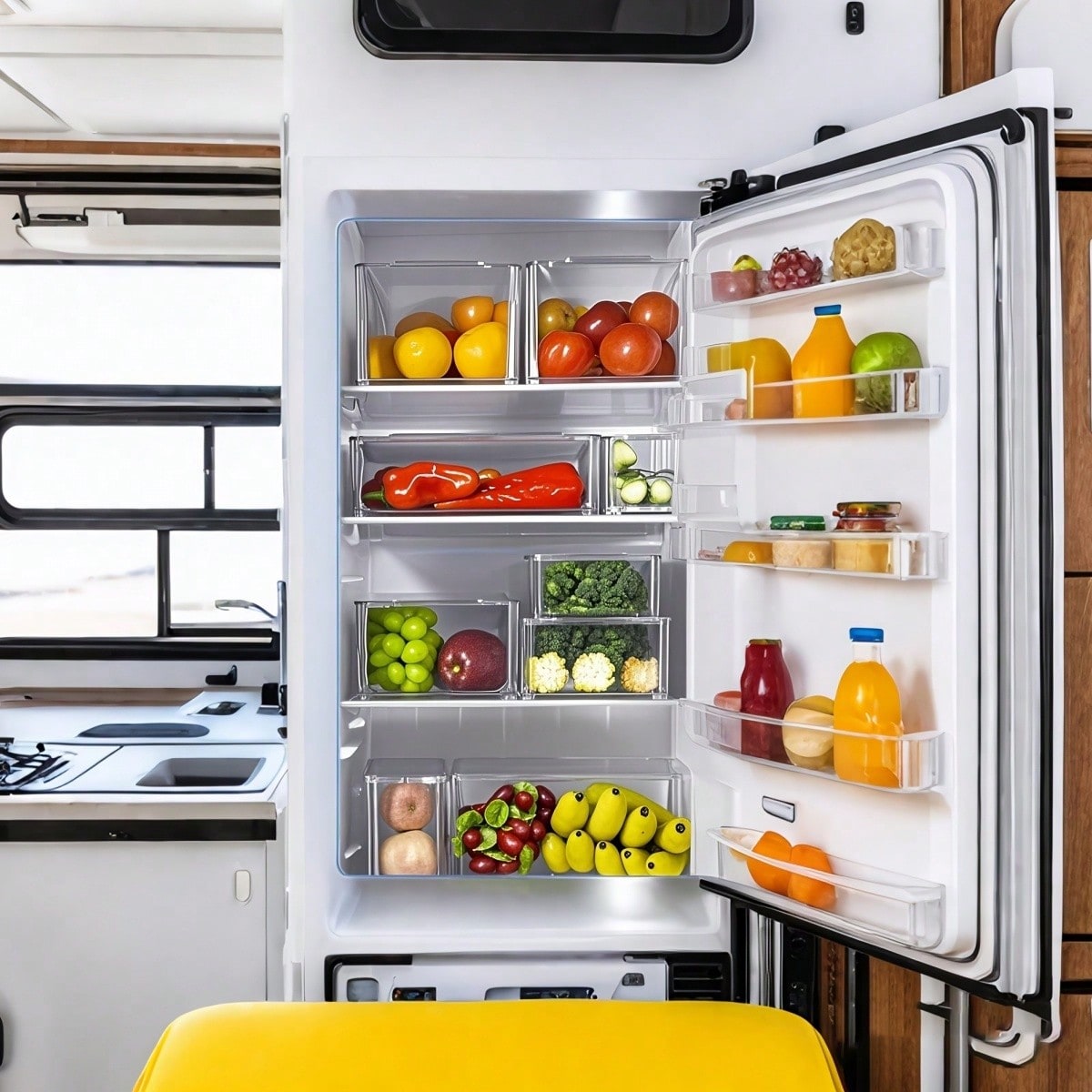 7/14-delige stapelbare koelkas - Food Storage Cabinet recensie en prijs
