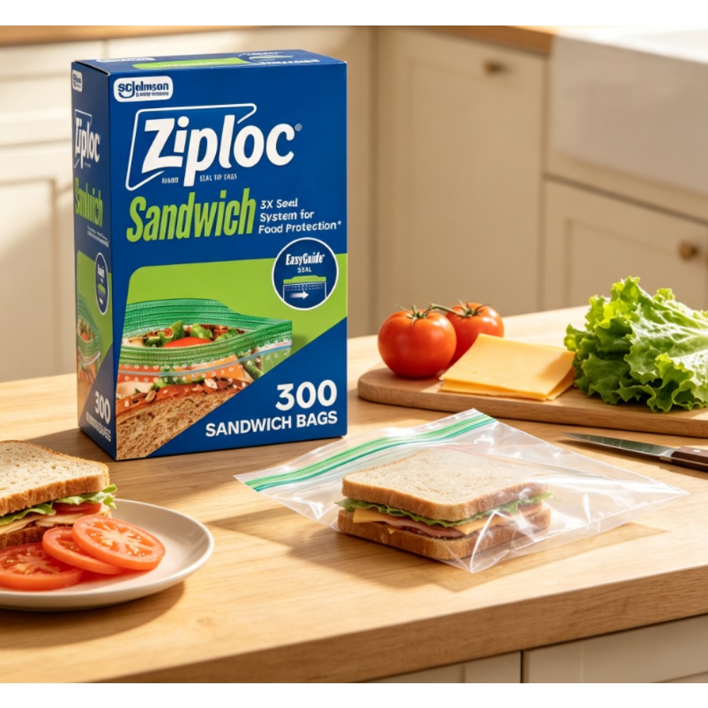 Ziploc ®   Merk Sandwichzakjes - Ziploc Food Storage recensie en prijs