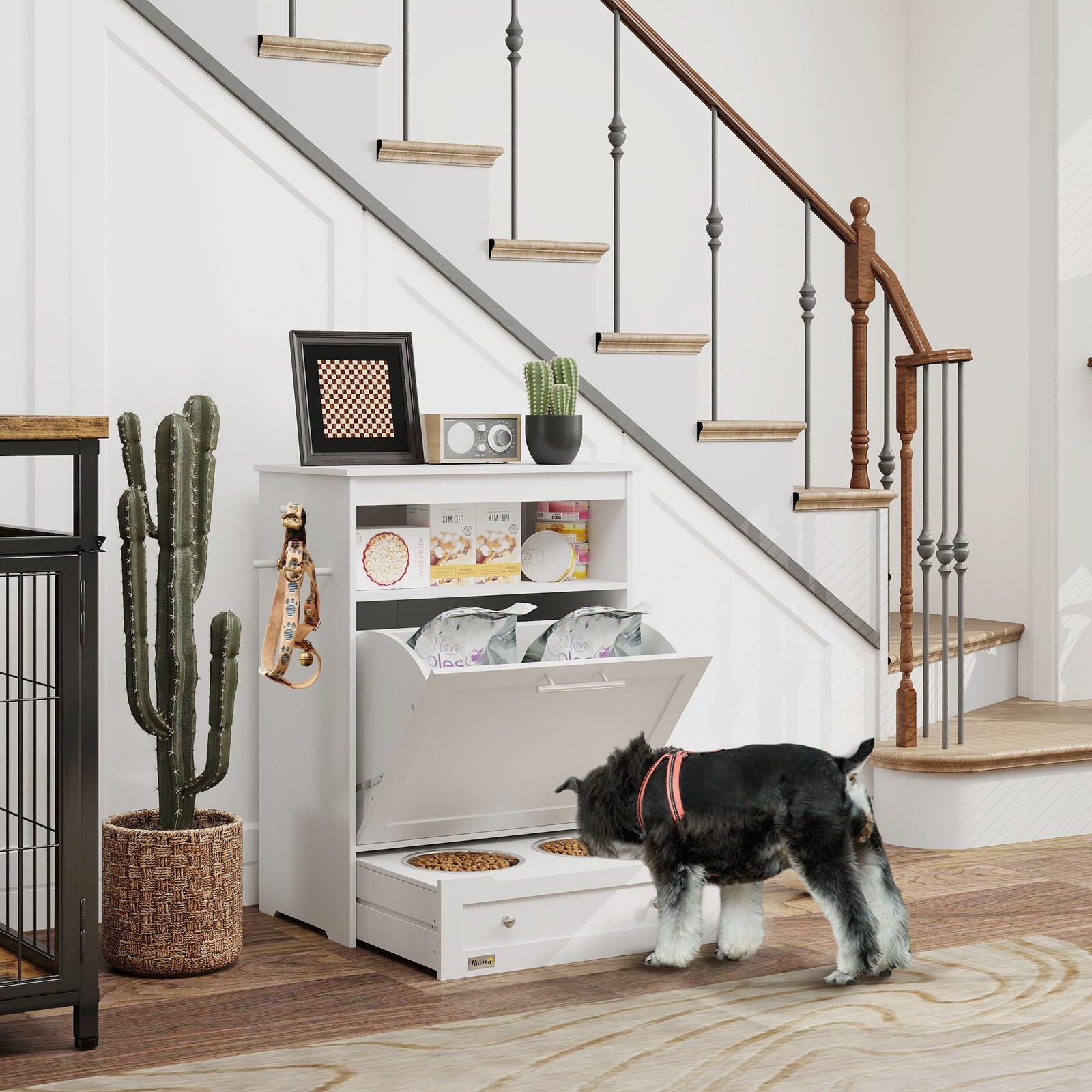 Voederstation voor huisdieren, - Food Storage Cabinet recensie en prijs