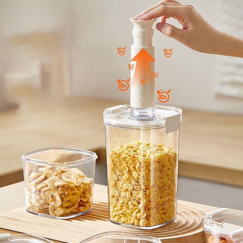 Vacuüm Verzegelde Tank Koffieb - Food Storage Jar Set recensie en prijs