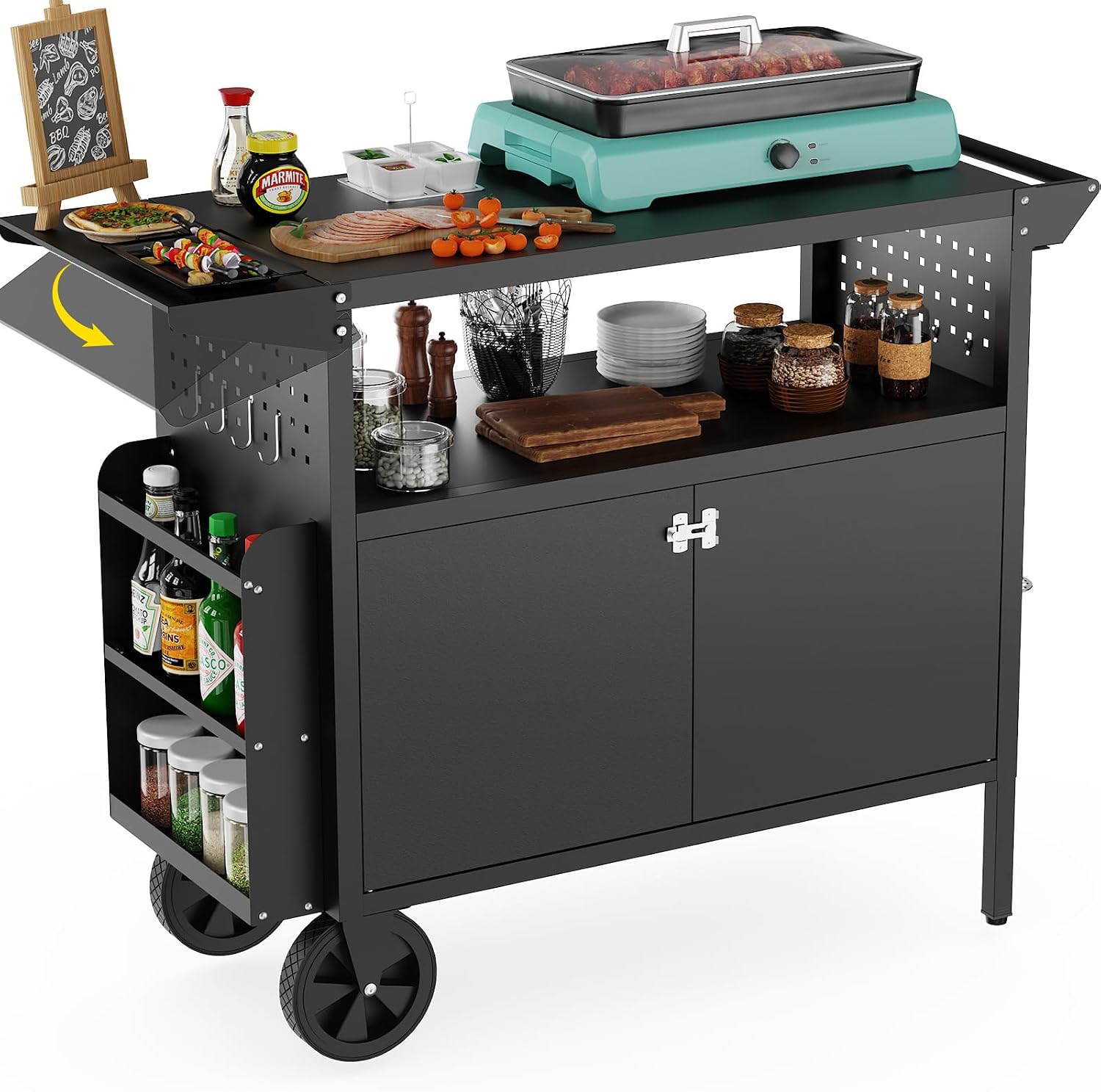 Buitenkeuken op wielen met opb - Food Storage Kitchen recensie en prijs