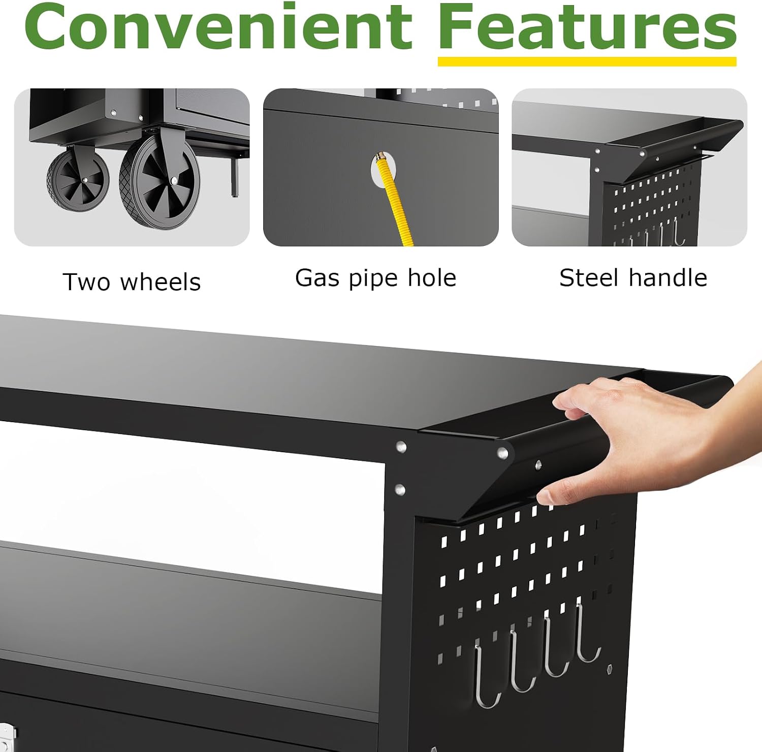 Buitenkeuken op wielen met opb - Food Storage Kitchen recensie en prijs
