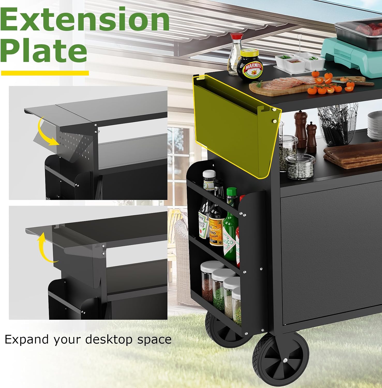 Buitenkeuken op wielen met opb - Food Storage Kitchen recensie en prijs