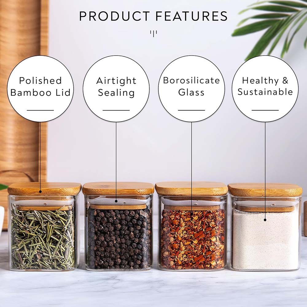 5Oz Glazen Potten Met Kruidene - Food Storage Jar Labels recensie en prijs