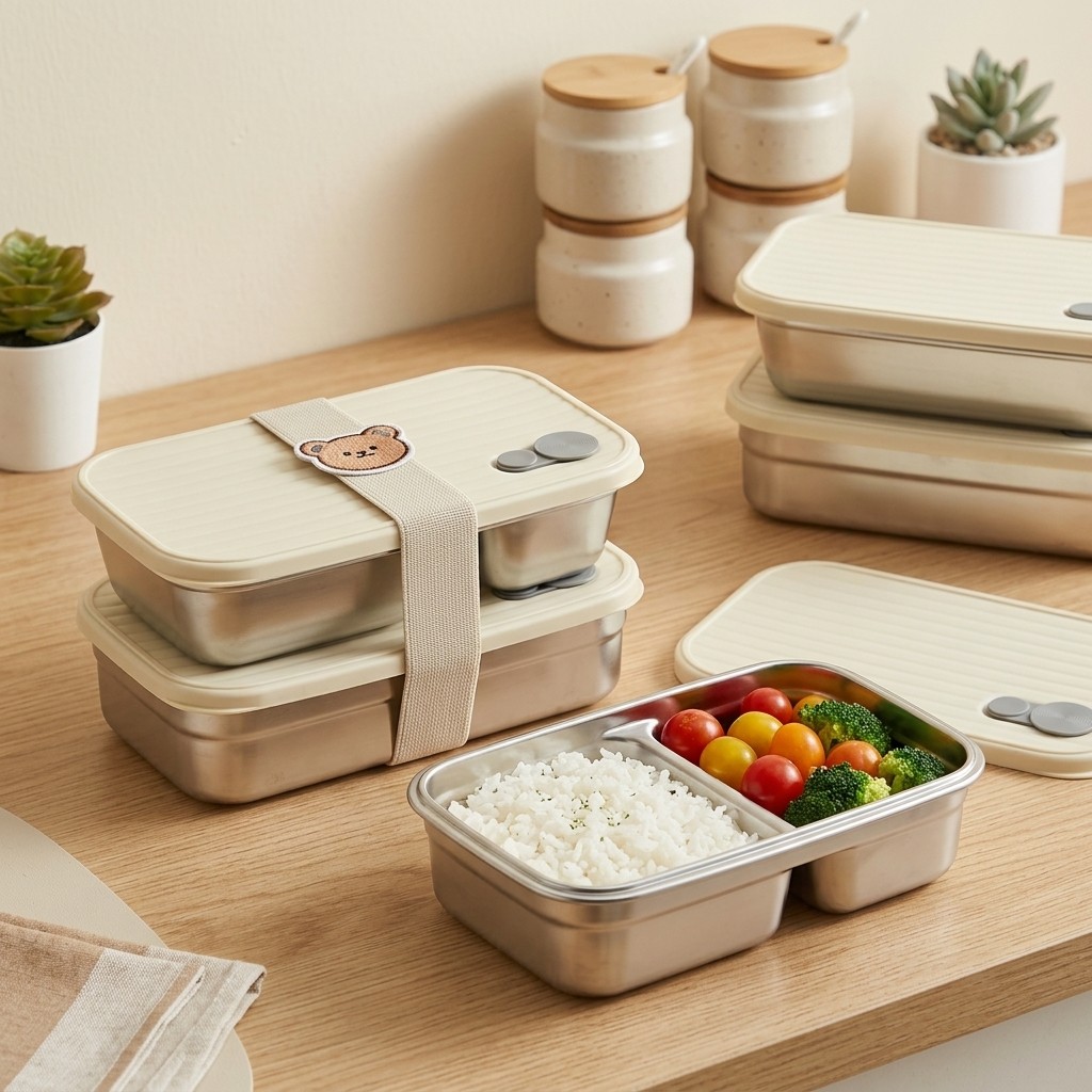 RVS Bento Box Metalen Lunchbox - Food Storage Prep Containers recensie en prijs
