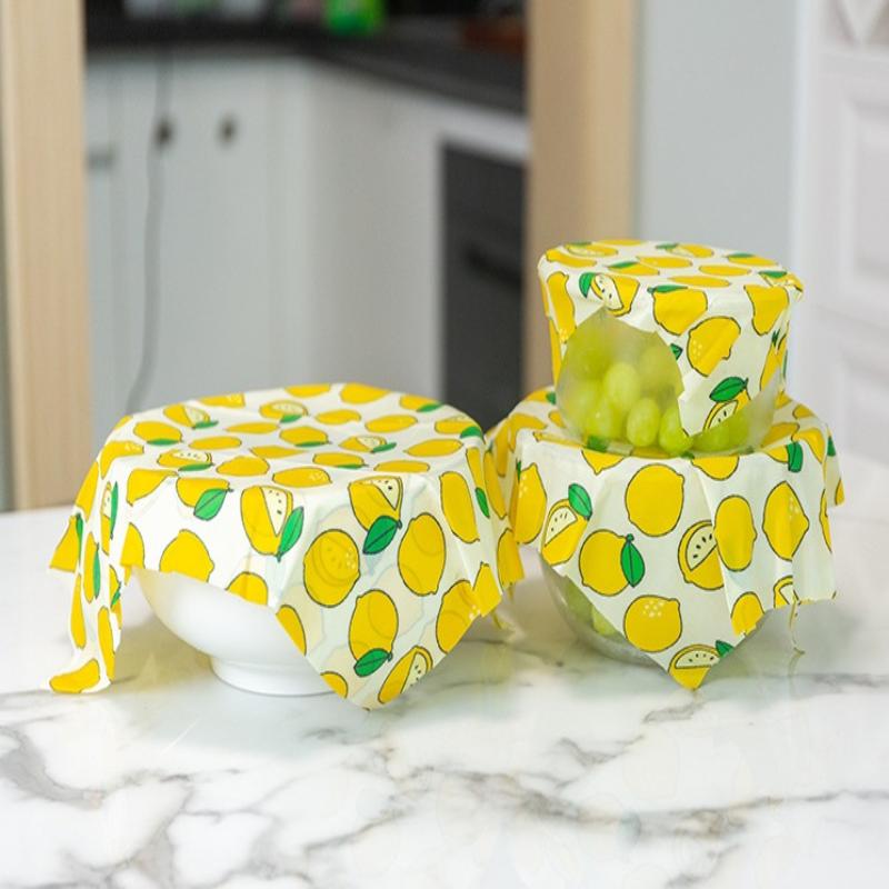 Herbruikbare bijenwaswraps, se - Beeswax Food Wrap recensie en prijs