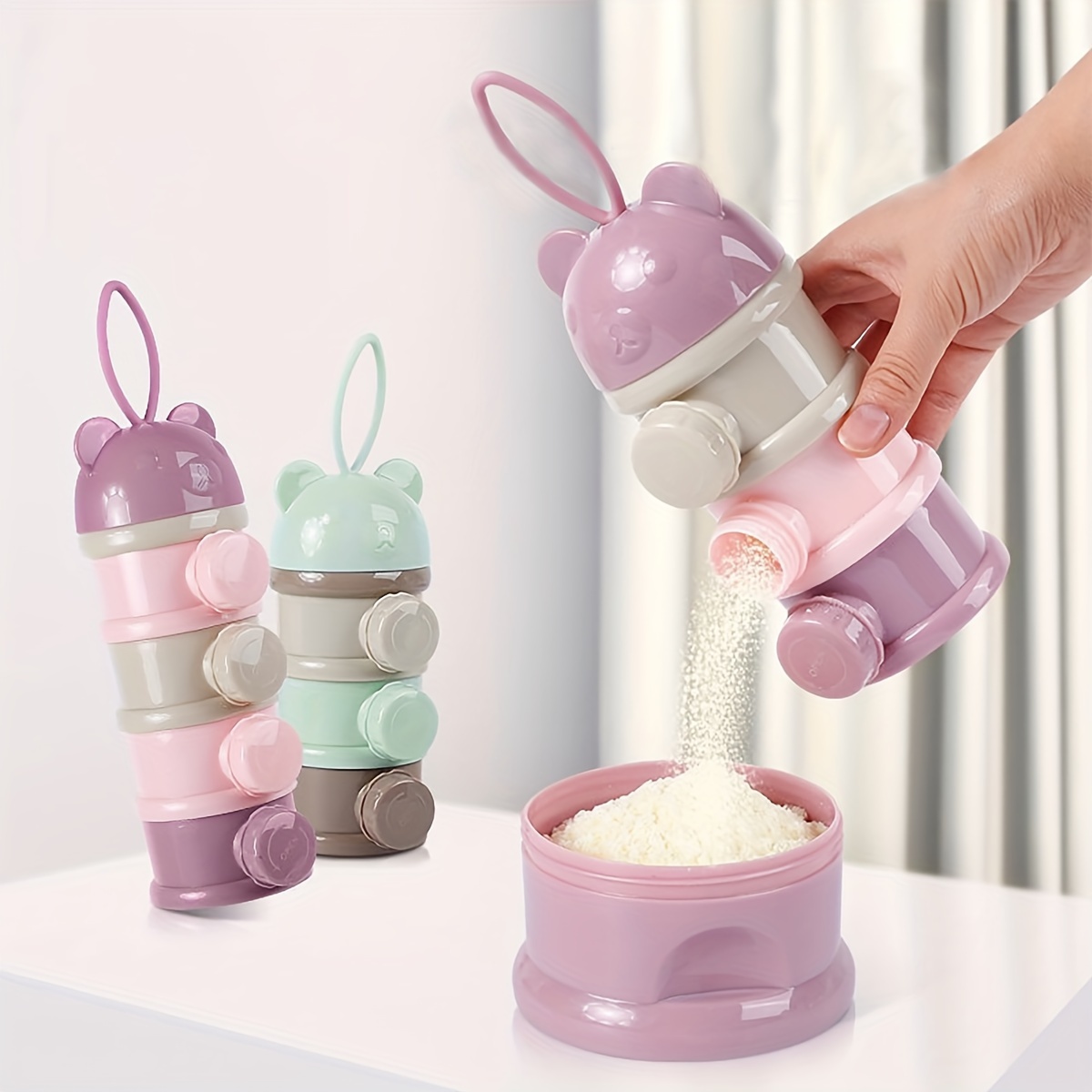 Babymelkpoedercontainer met gr - Food Storage 1 Year recensie en prijs