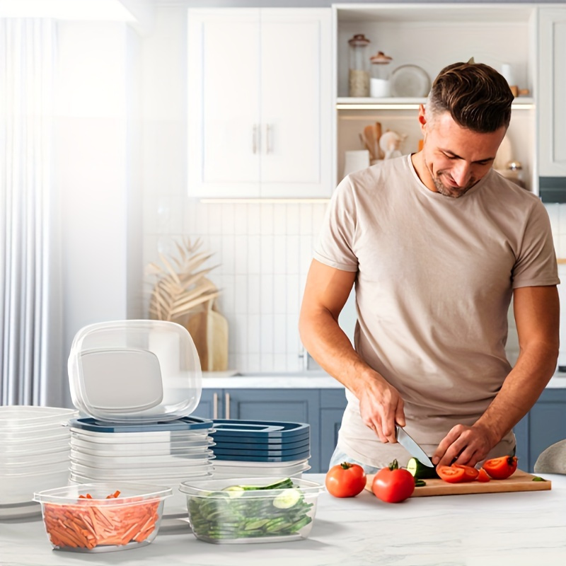 Een set van 6 transparante, st - Food Storage Jar Set recensie en prijs