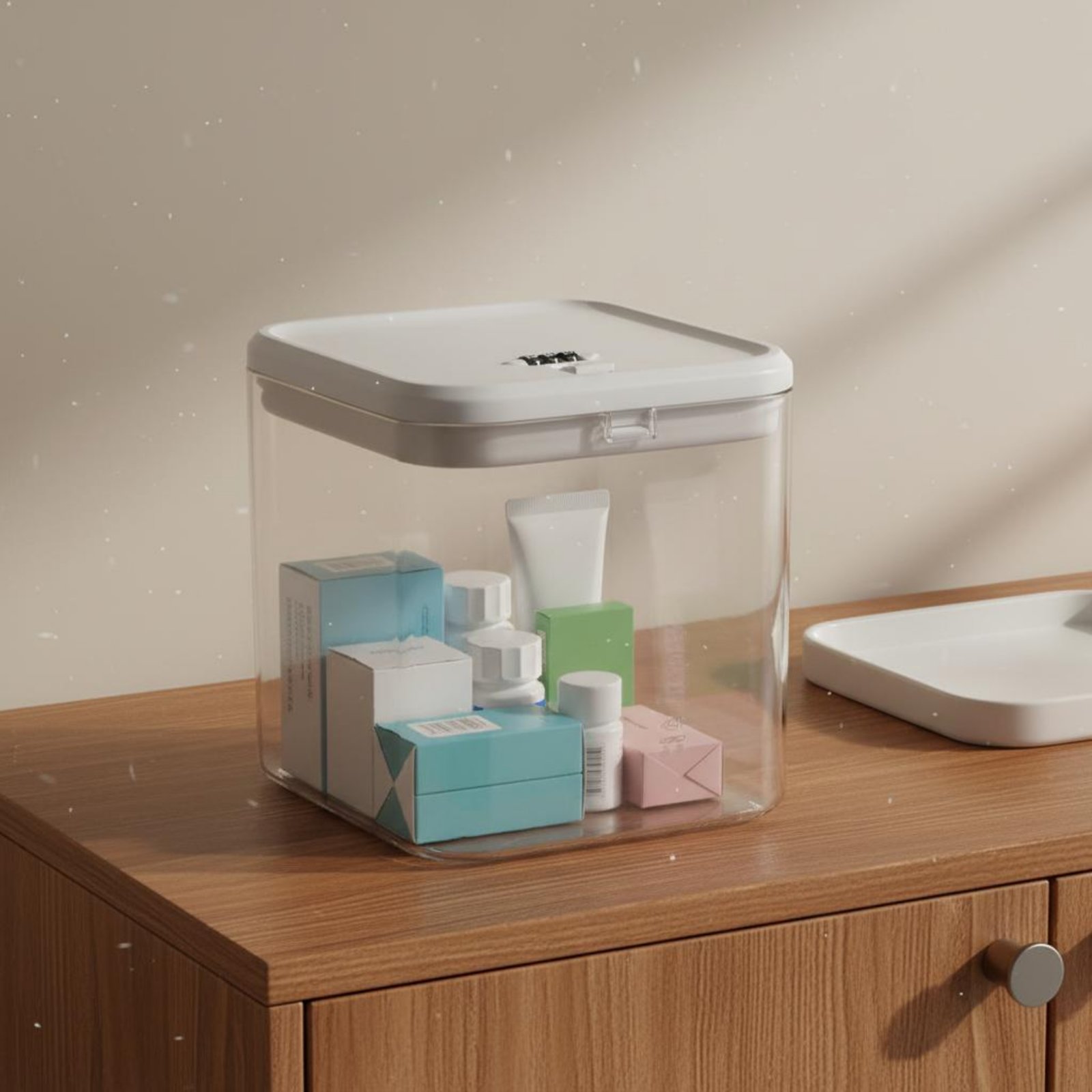 Doorzichtige afsluitbare doos  - Food Storage Kitchen recensie en prijs