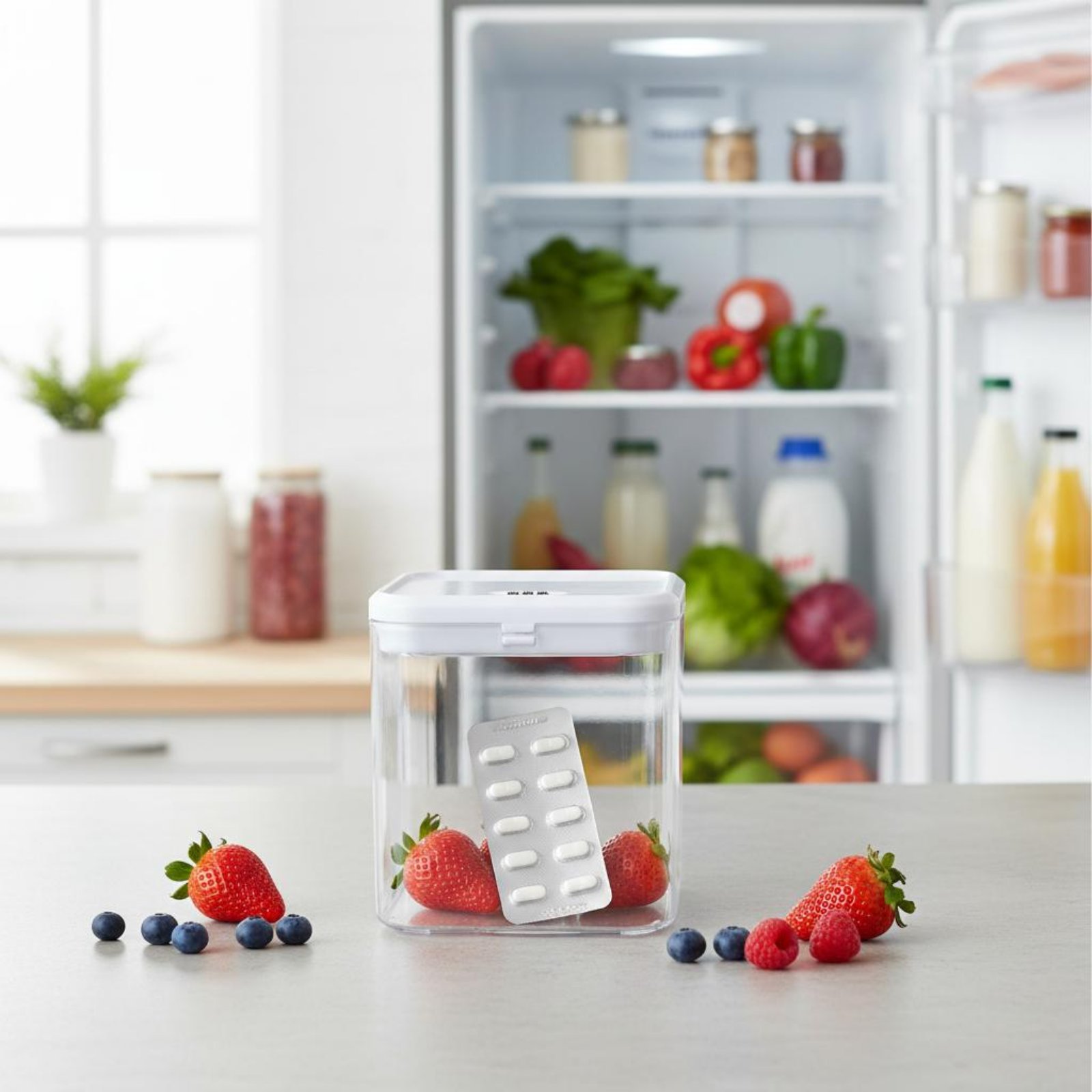 Doorzichtige afsluitbare doos  - Food Storage Kitchen recensie en prijs
