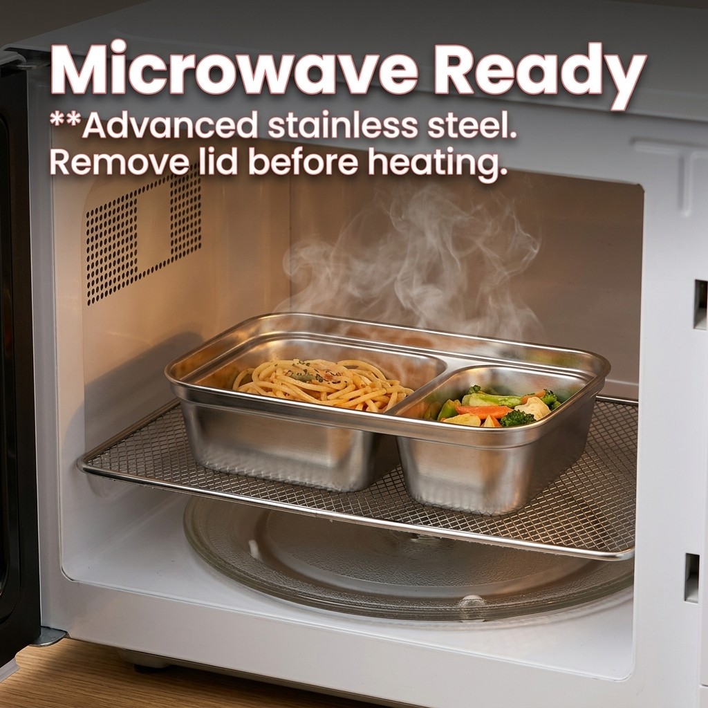 Microgolfbestendige 304 roestv - Food Storage Jar Set recensie en prijs