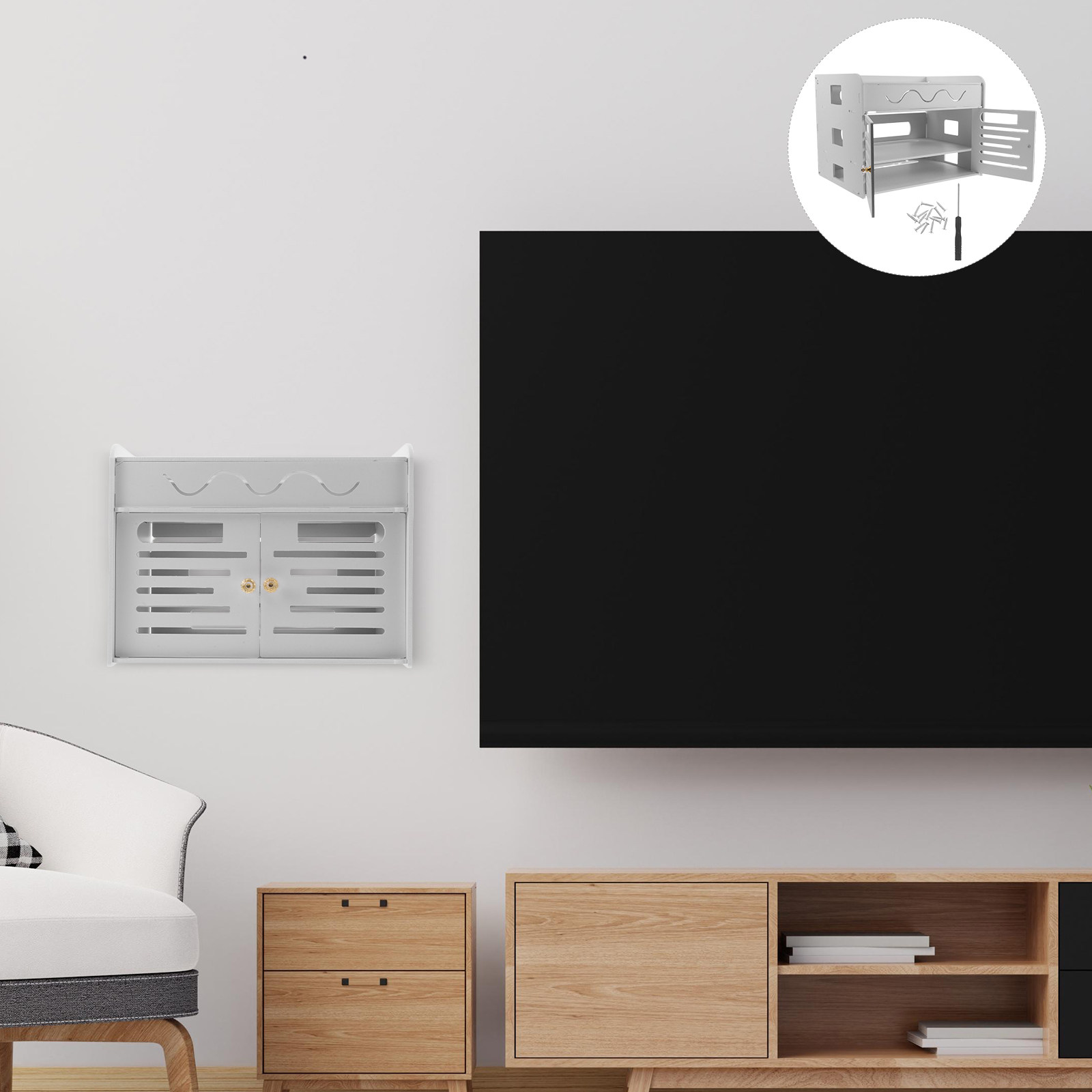 3-laags WiFi-router opbergdoos - Food Storage Management recensie en prijs