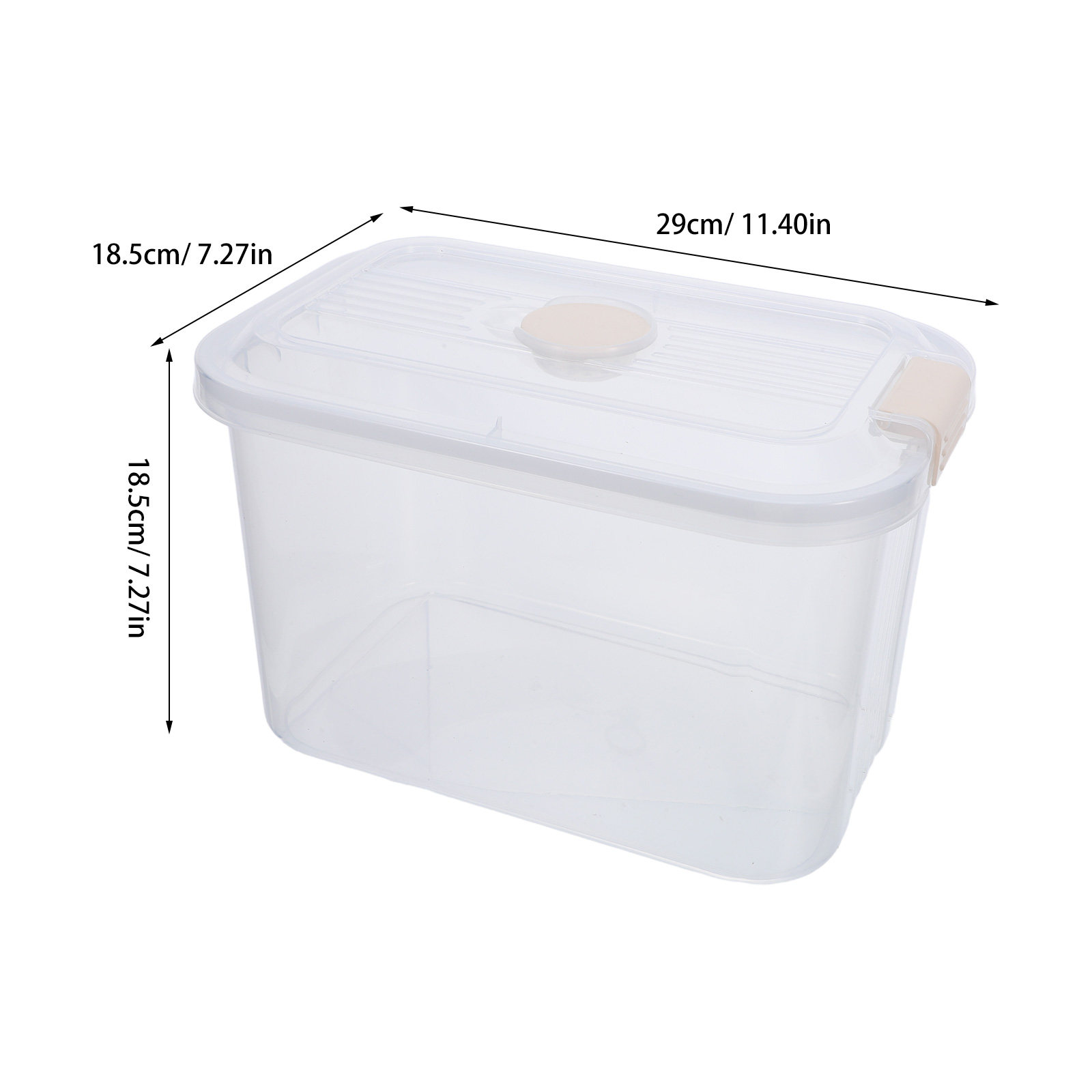 Plastic 5 kg luchtdichte rijst - Food Storage Large Plastic Containers recensie en prijs