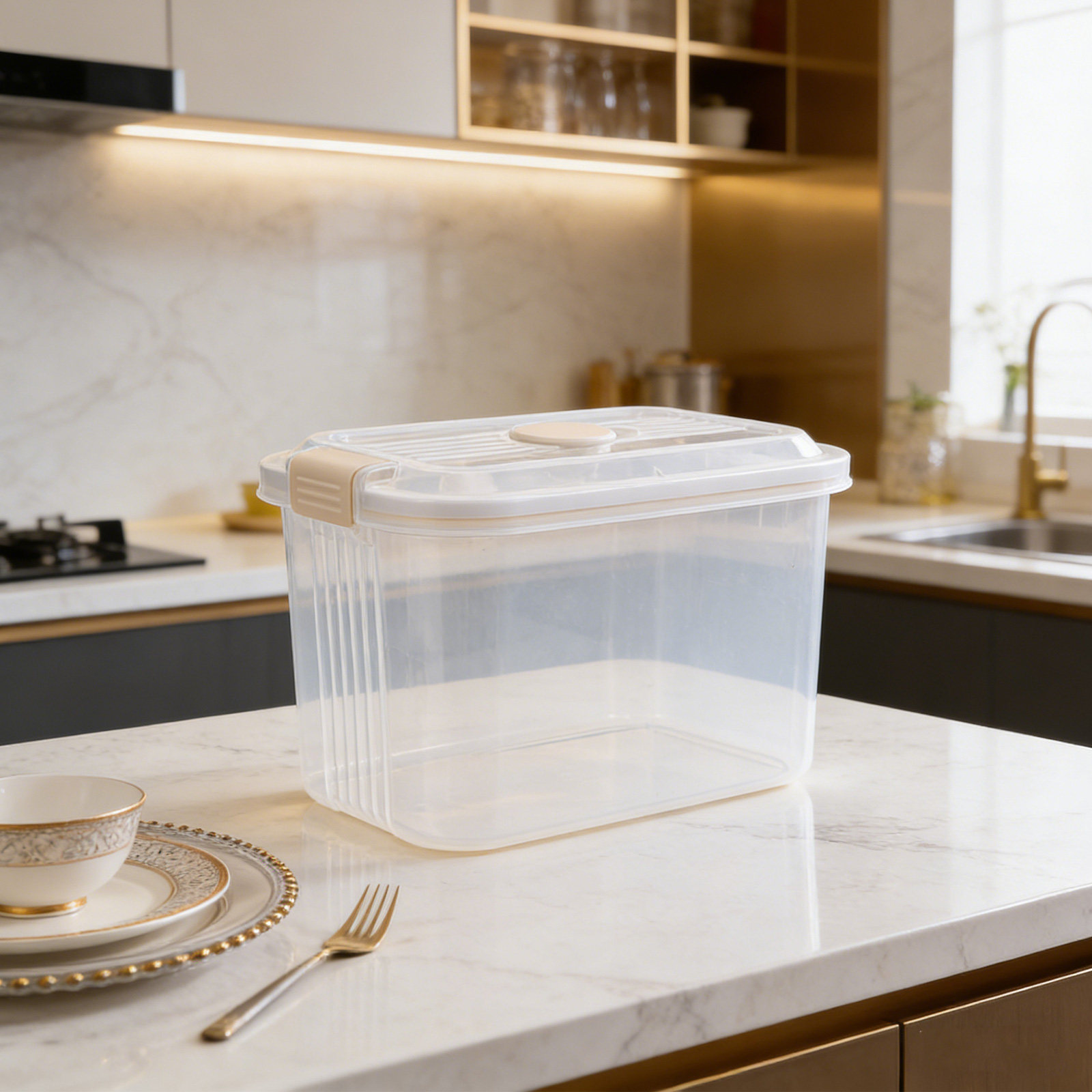 Plastic 5 kg luchtdichte rijst - Food Storage Large Plastic Containers recensie en prijs