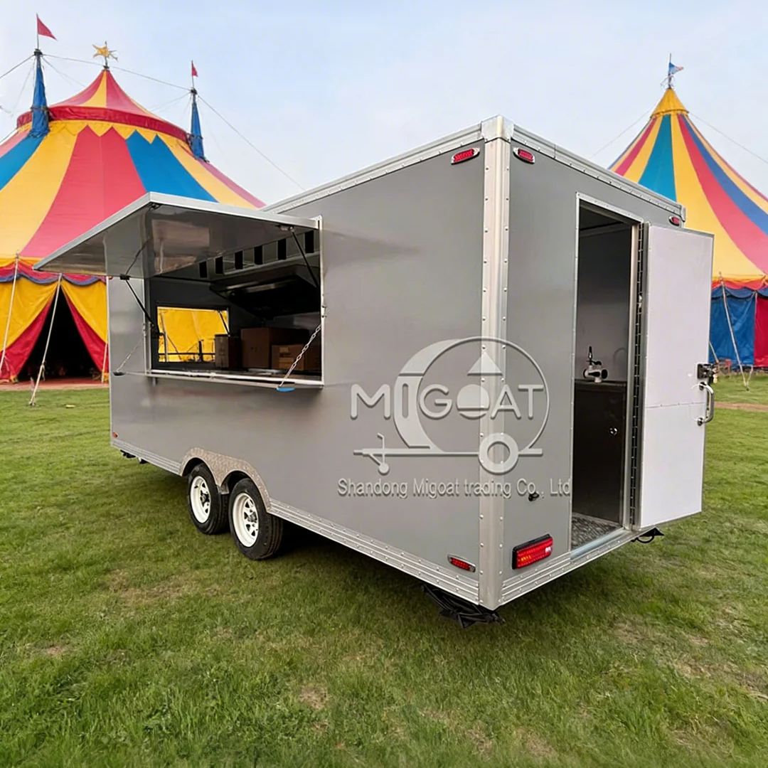 4m aanpasbare mobiele foodtruc - Food Storage The Range recensie en prijs