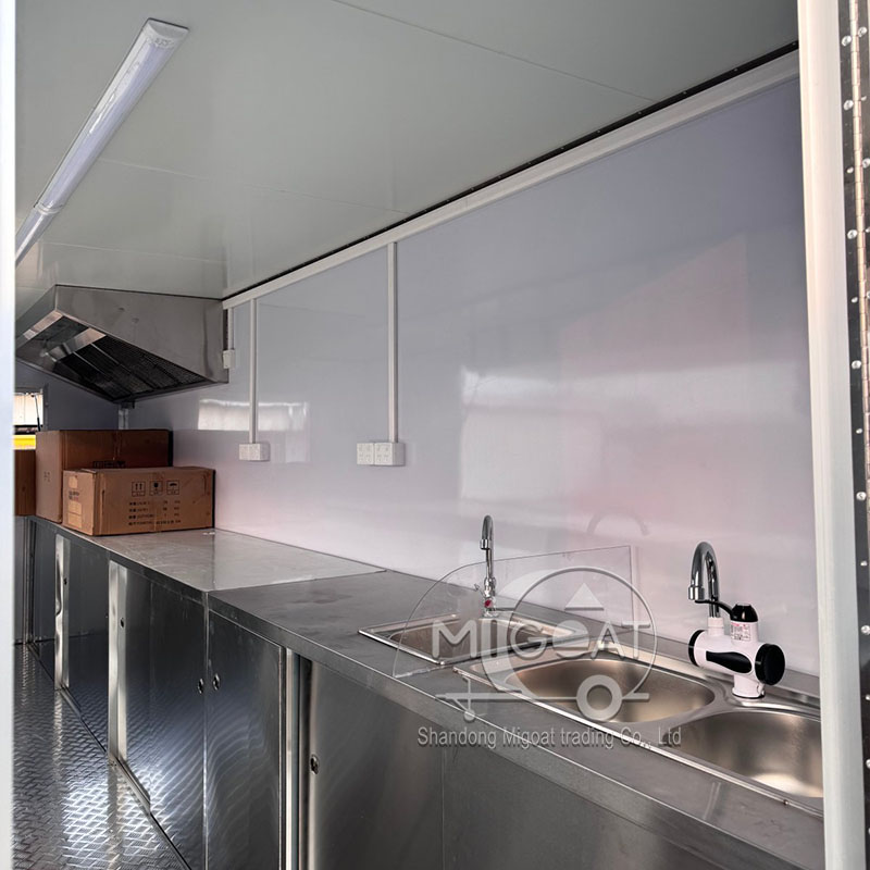 4m aanpasbare mobiele foodtruc - Food Storage The Range recensie en prijs