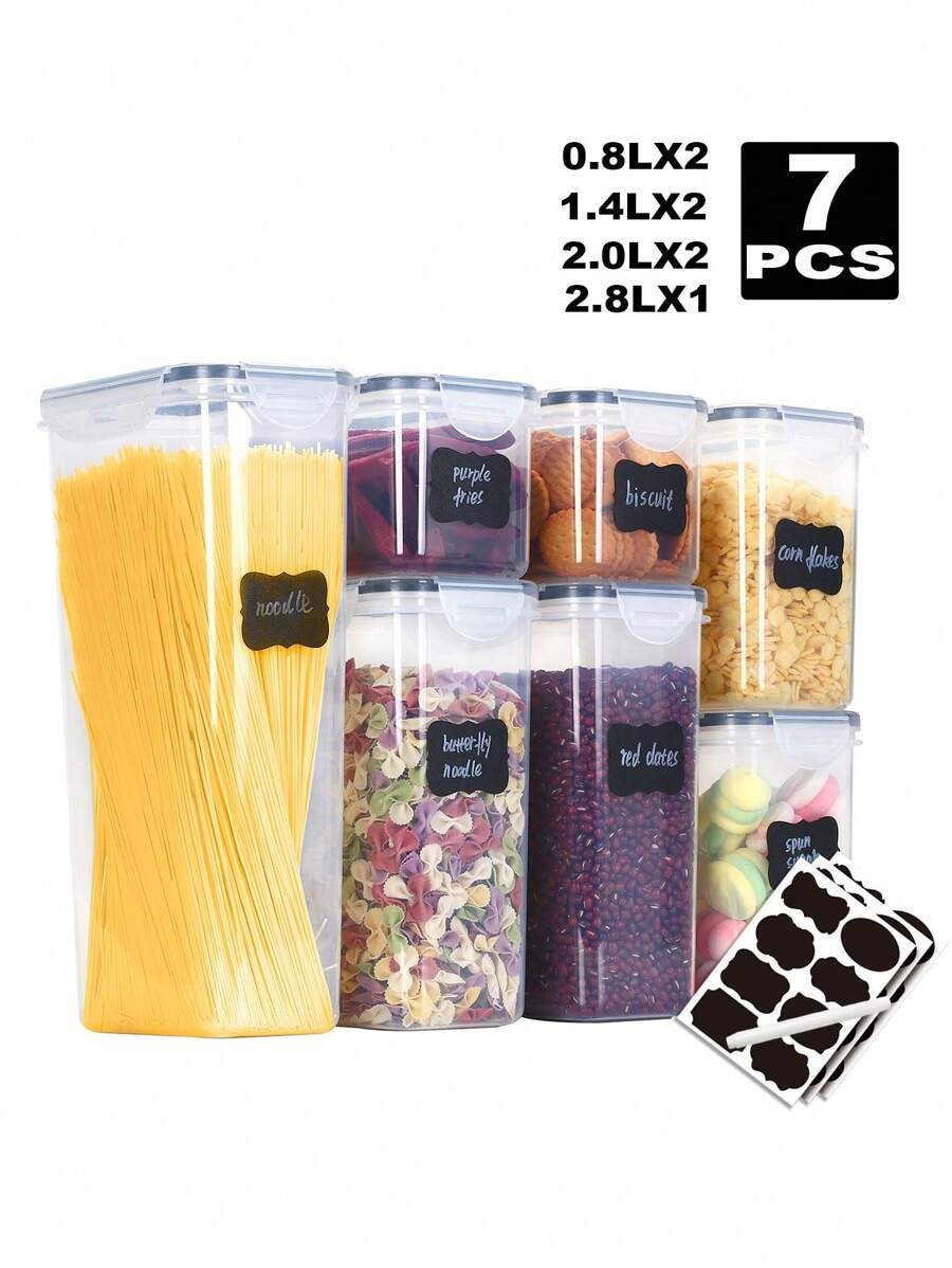 1/3/5/7 Stuks Voedsel Opslag P - Food Storage Jar Labels recensie en prijs