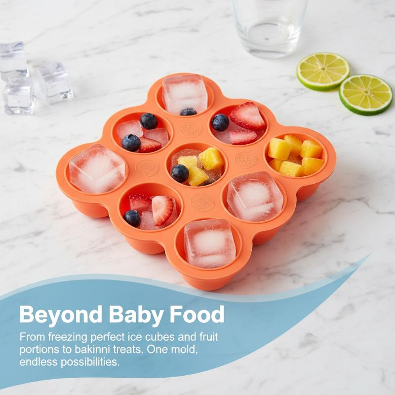 Babyvoeding siliconen bakje 9- - Food Storage 1 Year recensie en prijs