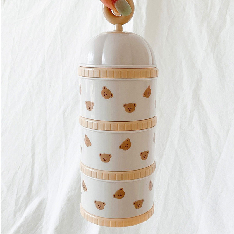 Schattige beer melkpoeder doos - Food Storage 1 Year recensie en prijs