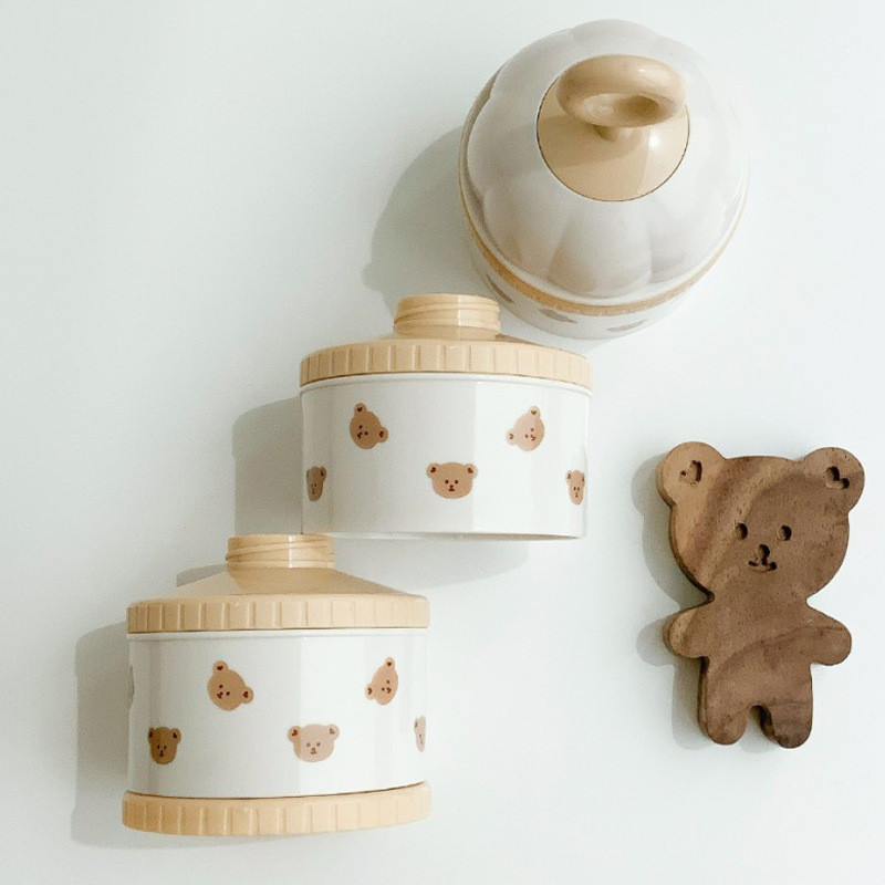 Schattige beer melkpoeder doos - Food Storage 1 Year recensie en prijs