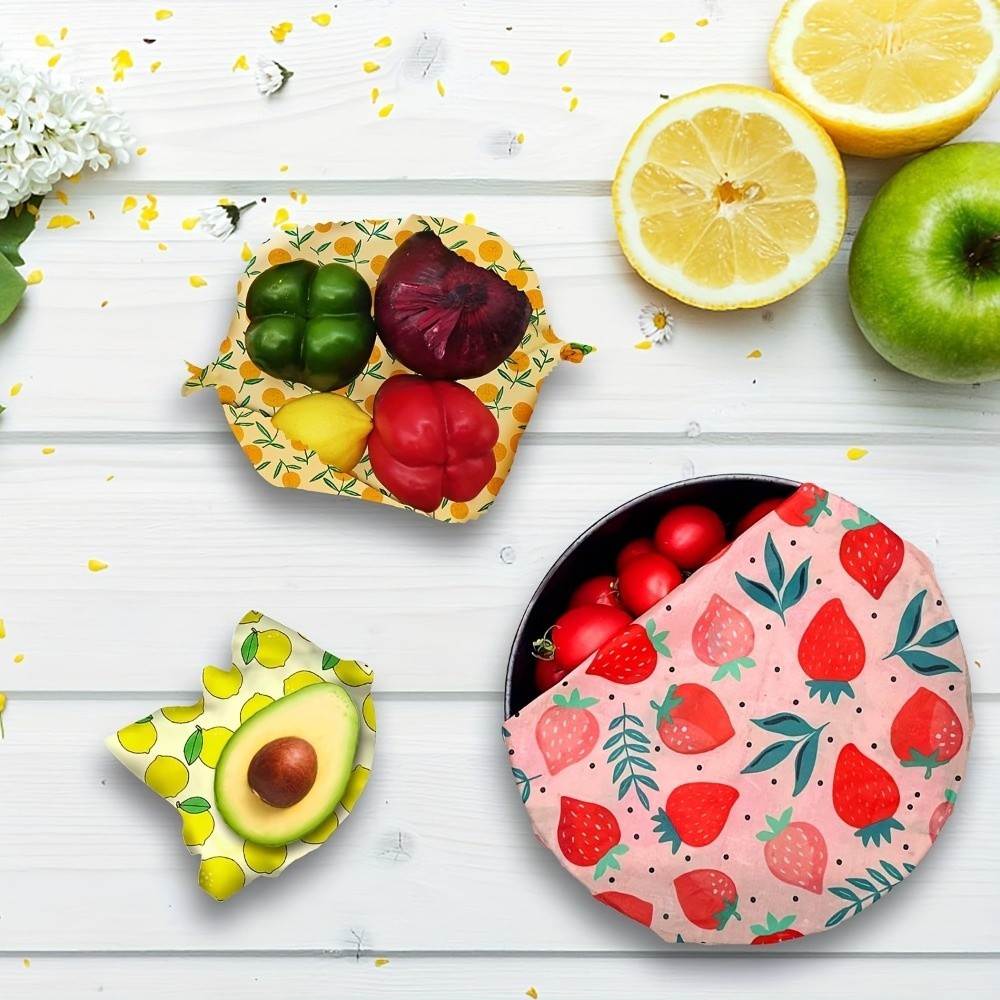 9 stuks bijenwas voedselverpak - Beeswax Food Wrap recensie en prijs