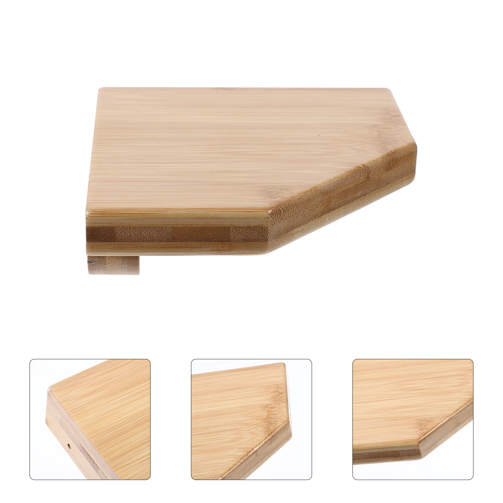 1Set Bamboe Hoekwandplank Wand - Food Storage Plant recensie en prijs