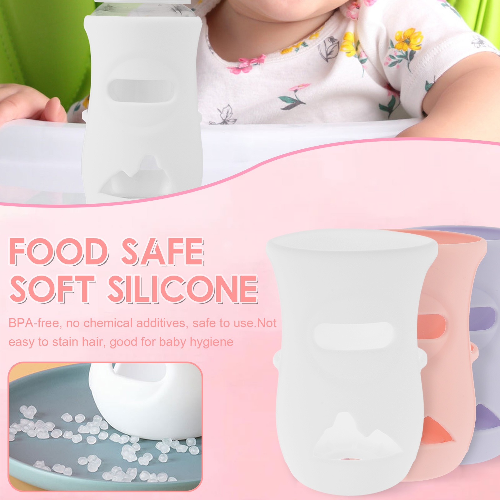 Siliconen hoezen Siliconen bab - Food Storage 1 Year recensie en prijs