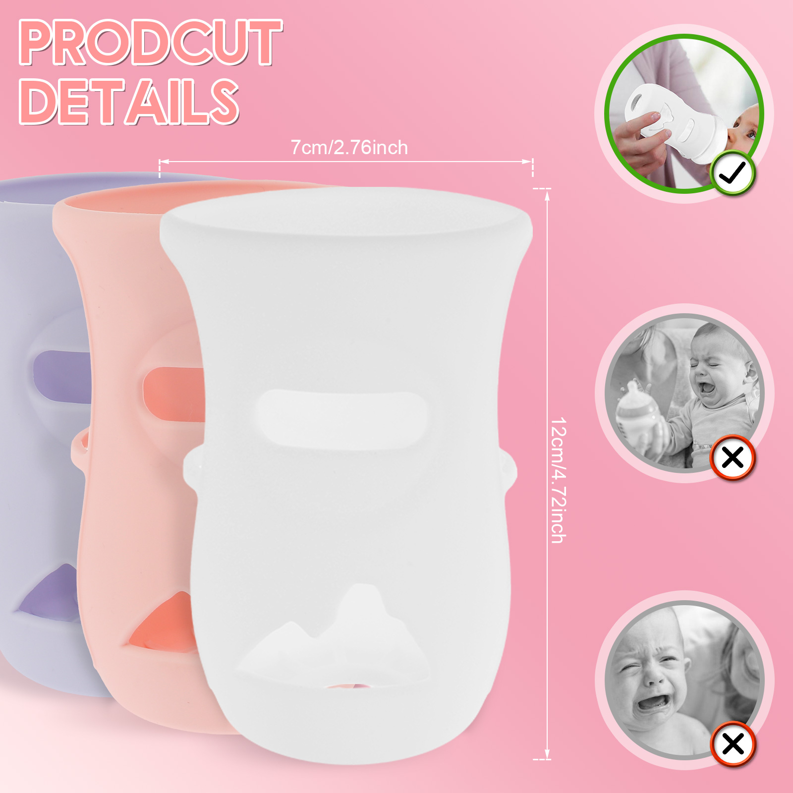 Siliconen hoezen Siliconen bab - Food Storage 1 Year recensie en prijs